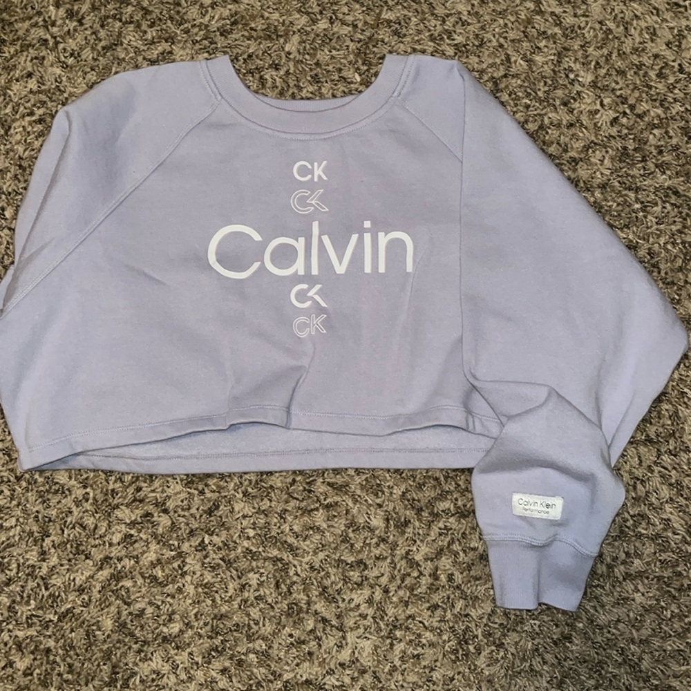 Calvin Klein cropped sweater
